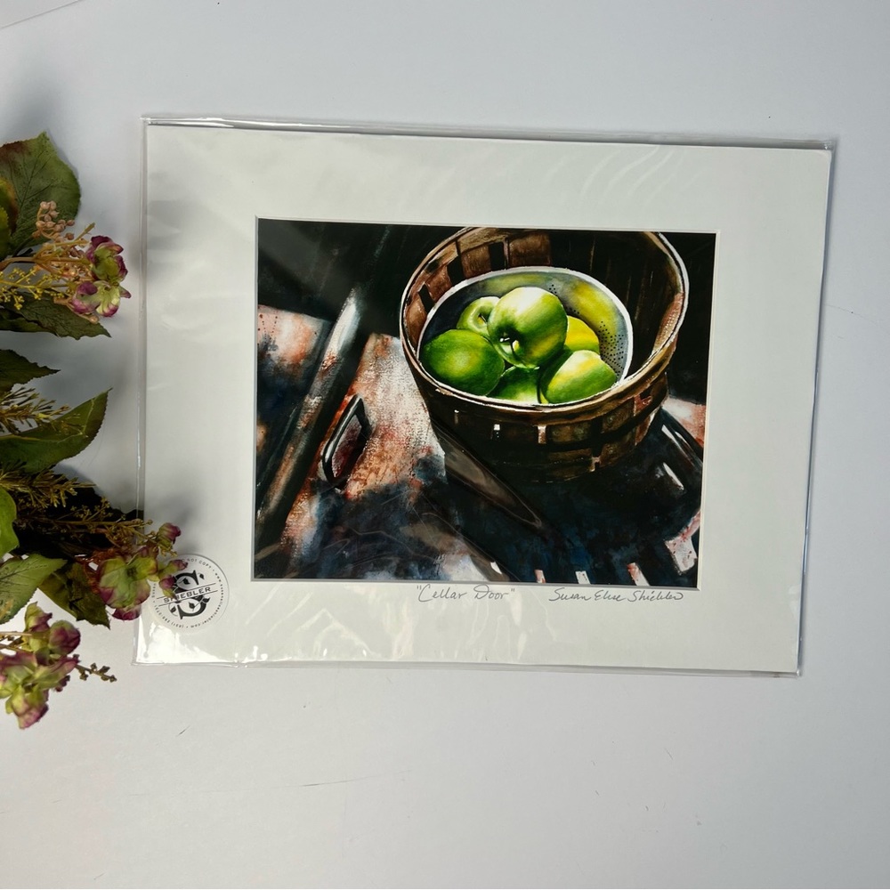 Limited Edition Watercolor Print “Cellar Door”